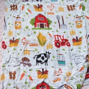 Baby Tula On the Farm Baby Blanket